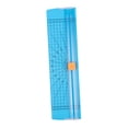 thumbnail image 2 of Abbracc Mini Paper Cutter Photo Trimmer Decorative Ruler Hand Account Lightweight DIY Blue, 2 of 9