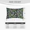 thumbnail image 4 of Yiaed Fun Panda Playing With Bamboo Leaves Print Brushed Microfiber Envelope Pillowcases, Standard,Envelope Closure Pillow Cases(Without Pillow Core)-16"x24", 4 of 6