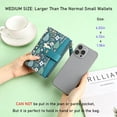 thumbnail image 7 of GAEKEAO Medium Size Wallet for Women RFID Blocking Bifold Card Holder Slim Womens Wallet with ID Window and Zipper Coin Pocket, 7 of 7