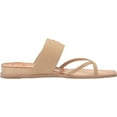 thumbnail image 6 of Dolce Vita Perris Natural Raffia Slip On Buckle Detailed Strappy Flats Sandals (Natural Raffia, 6), 6 of 6