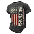 thumbnail image 4 of MuXiKeJi Clothes 250 Anniversary USA Shirt for Girls America 250 Shirt Short Sleeve Patriotic Flag Print Cute Tops 1776-2026 Tshirt Kids, 4 of 4