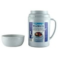 thumbnail image 4 of Brentwood 0.5L Wide Mouth Glass Vacuum/Foam Insulated Food Thermos, 4 of 9