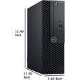 thumbnail image 3 of Dell OptiPlex 3060 Petit Facteur de Forme PC, Intel Core i5-8400 2.8GHz, 16G DDR4, 256 Go SSD, Windows 10 Pro (Reconditionné), 3 of 5