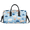 Black, variant on Herdesigns Nautical Anchor Travel Gym Bag, Stripes Sports Duffle Bag Waterproof Lightweight Weekend Carry On Tote for Men Women