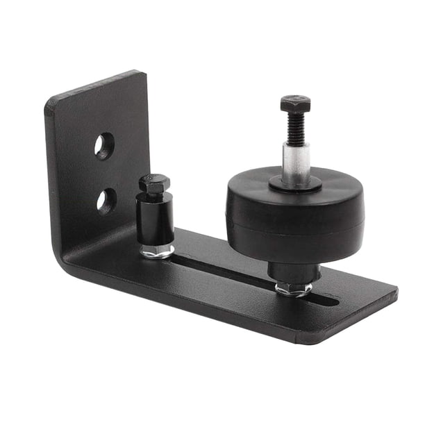 Kit de hardware de guía de piso inferior de puerta corrediza ajustable en flexible de material acero