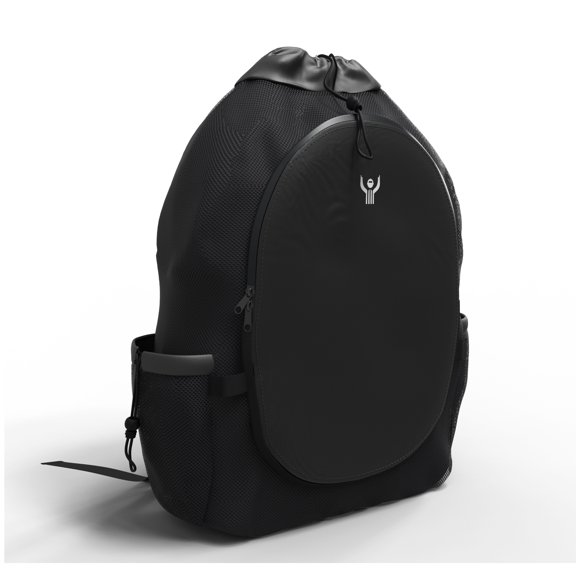 Great Call Athletics | Black Wrestling Gear Bag Mesh Training Backpack | MMA Boxing