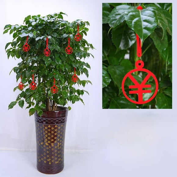 New Year Decoration Set Spring Festival Chinese Knot Decoration Fortune New Year Family Restaurant Family Car Tree Spring Festival Decoration Garland for Mantle Teal