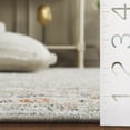 thumbnail image 5 of SAFAVIEH Avalon Jillian Floral Polyester Area Rug, Light Blue/Ivory, 8' x 10', 5 of 8
