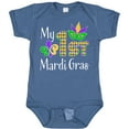 thumbnail image 3 of Inktastic My 1st Mardi Gras with Mask Boys or Girls Baby Bodysuit, 3 of 5
