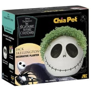 Chia Pet Jack Skellington Decorative Planter Clay 1 pc