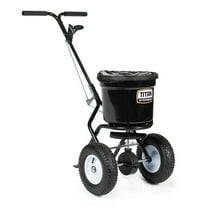 Titan Attachments 50 lb. Broadcast Spreader with 3 Positions Fertilizer Yard