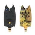 thumbnail image 4 of Alarma de mordedura de pez LED Campana de sonido Camuflaje de alerta de punta de caña de pescar de carpa FLhrweasw Nuevo, 4 of 8