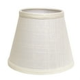 thumbnail image 1 of Cloth & Wire HI01322 Slant Empire Hardback Lampshade with Washer Fitter, White, 1 of 3