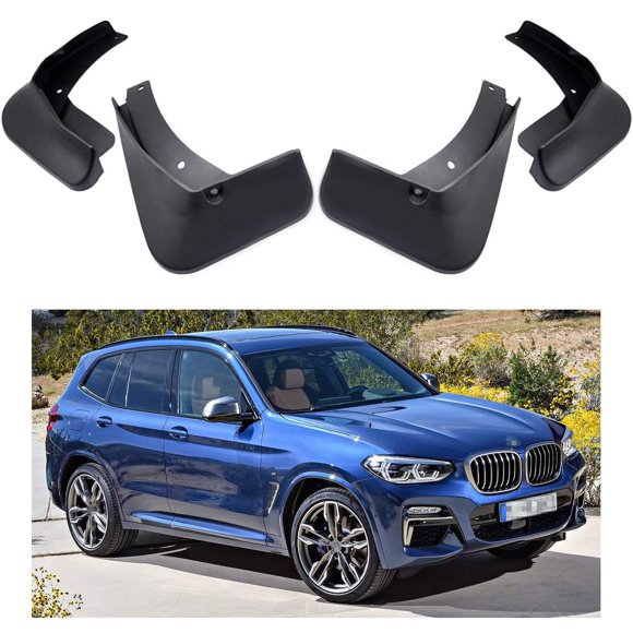 MOERTIFEI Garde-Boue de Voiture Compatible avec 2018-2024 BMW X3 30i 30e M40i / 2020-2024 BMW X3 m, G01