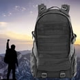 thumbnail image 1 of Fiudx Ofertas relámpago Mochila de camuflaje de gran capacidad, mochila multifuncional para exteriores, mochila impermeable para deportes de montañismo, bolsa con cinturón, 1 of 7