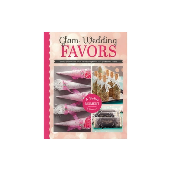 Leisure Arts Glam Wedding Favors Crafting Book