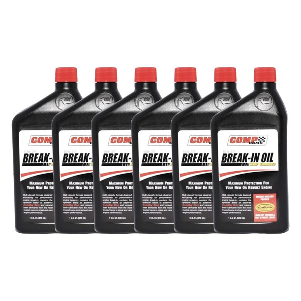 COMP Cams 1590 Engine BreakIn Motor Oil 10W30, Quart, 6 PK Walmart