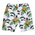 thumbnail image 2 of Styles I Love Summer Family Matching Swimwear Men and Boy Pineapple Print Swim Trunks Beach Pool Swim Shorts, 2 of 7