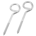thumbnail image 4 of unbranded 2Pcs Metal Ceiling Hooks Heavy Duty Metal Hook For Swing Chairs Ergonomic Design Outdoor Use, 4 of 7
