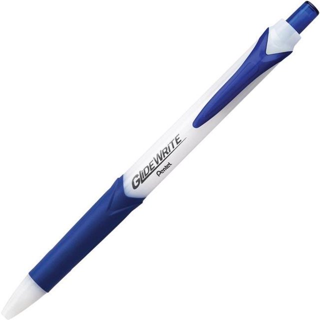 Pentel of America PENBX910C 1.0 mm Glide Write Ballpoint Pen - Blue