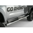thumbnail image 2 of Go Rhino 104443580PS 4" 1000 Series Side Steps with Mounting Brackets - Double Cab Only For Toyota 22-24 Tundra (Extended Cab Pickup), 2 of 5