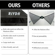 Bed Tent Bed Canopy Breathable 100% for Adult and Kids Light Reduction Sleeping Dream Tents Indoor Portable Big Space with String Light 3 Doors Twin Full Queen Size