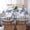 Blue, variant on Navy Blue Botanical Tablecloth Rectangle Table Cloth 60x120, Waterproof Outdoor Table Cloth Covers Decorative Table Protector, Watercolor Tree Washable Table Cover for Kitchen Dinning Party