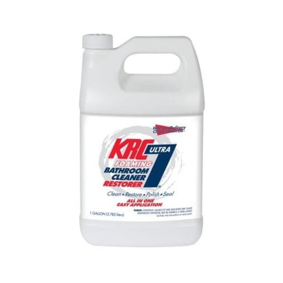 KRC-7 Ultra Foaming Bathroom Cleaner Restorer, 1 Gallon