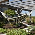 thumbnail image 6 of Vivere Brazilian Style Double Cotton Hammock, Outdoor Hanging Daybed, Serenity, 6 of 7