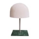 thumbnail image 2 of Exhibidor de sombreros, soporte para cabeza de peluca, accesorios de salón portátiles con soporte, estante de almacenamiento para gorras Blanco, 2 of 9