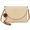 Beige, variant on Straw Woven Crossbody Bag Square Crochet Clutch Purse with Concentric Circle Pattern for Summer Beach Vacation