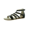 thumbnail image 2 of LifeStride Womens Rally Faux Leather Ankle Strap Huarache Sandals, 2 of 4
