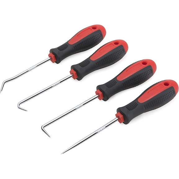 Pekkaxy Precision Hook and Pick Set for Automotive | 4-Piece Hand Tools