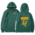 thumbnail image 1 of Lando Norris 4 Letter Print Hoodie F1 Sportswear Sweatshirt For F1 Fans, 1 of 2