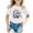 White, variant on CAIXIA Easter Shirts Girls T Shirts Size 6 Cute Bunny Toddler Girl Shirts 4t Super Soft Round Neck Casual Short Sleeve Girl Tops Size 6 Basic Tee Little Boys Clothes 3-4 Years