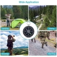 thumbnail image 2 of Portable pocket compass, outdoor camping explorer button compass, mountain climbing compass, used for hiking navigation, 2 of 5