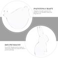 thumbnail image 3 of Weiweiguan 24Pcs Easter Themed Blank Board DIY Painting Pendant Kids Drawing Accessory, 3 of 6