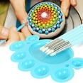 thumbnail image 3 of Everso Mandala Dotting Tools Rock Painting Kits Dot Art Pen Paint Stencil Drawing Stylus Brush Art Supplies, 3 of 11