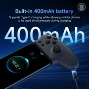 BROUJOY (Bluetooth Version) Mobile Gaming Controller for IOS/Android/Switch, Phone Controller with Mechanical Button,Hall Joystick & Trigger