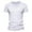 White, variant on Kureaily Men's Casual V Neck T Shirts Loose Fit Comfortable Stretchy Pure Color Summer Tee For Daily Wear Tops Lightweight Short Sleeve T-Shirt