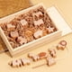 thumbnail image 2 of 16Pcs Wooden Animal Blocks Lacing Toy Learning Activities for Toddlers Kids, 2 of 9