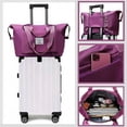 thumbnail image 4 of Bolsa de viaje DOJUNS de gran capacidad impermeable fucsia, 4 of 7