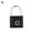Black,Gray, variant on Smart Fingerprint Padlock Outdoor Waterproof Keyless Anti-Theft Security Lock C7N2