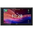 thumbnail image 2 of JVC KWM590BT Double DIN 6.8" Capacitive Touchscreen Bluetooth USB AM/FM Digital Media Receiver, 2x 6.5" 300W Max 2-Way Speakers, 2x 6.75" 300W Max Shallow-Mount Speakers, Speaker Wire, Pry Tool Set, 2 of 6