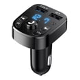 thumbnail image 1 of Transmisores MPS FM compatibles con Bluetooth con cargador rápido para coche USB dual 3.1A, 1 of 5