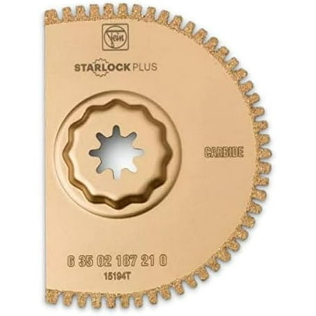 

Starlock Carbide Oscillating Saw Blade - Extra Thin 3-17/32 Diameter For Perfect Cut In CFRP/Fiberglass Materials - Fits Most Multitools - 63502187210