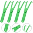 thumbnail image 4 of 4 Pcs Orthopick Flosser Braces Flossmate Holder Refillable Floss Holder Y Shape Floss No-waste Flosser Floss Picks Dispenser, 4 of 4