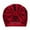 Red, variant on Odeerbi Baby Elastics Hair Bows Headband Autumn Winter Boys Girls Flowers Knitted Windproof Warmth Ear Protection Children Hat Brown