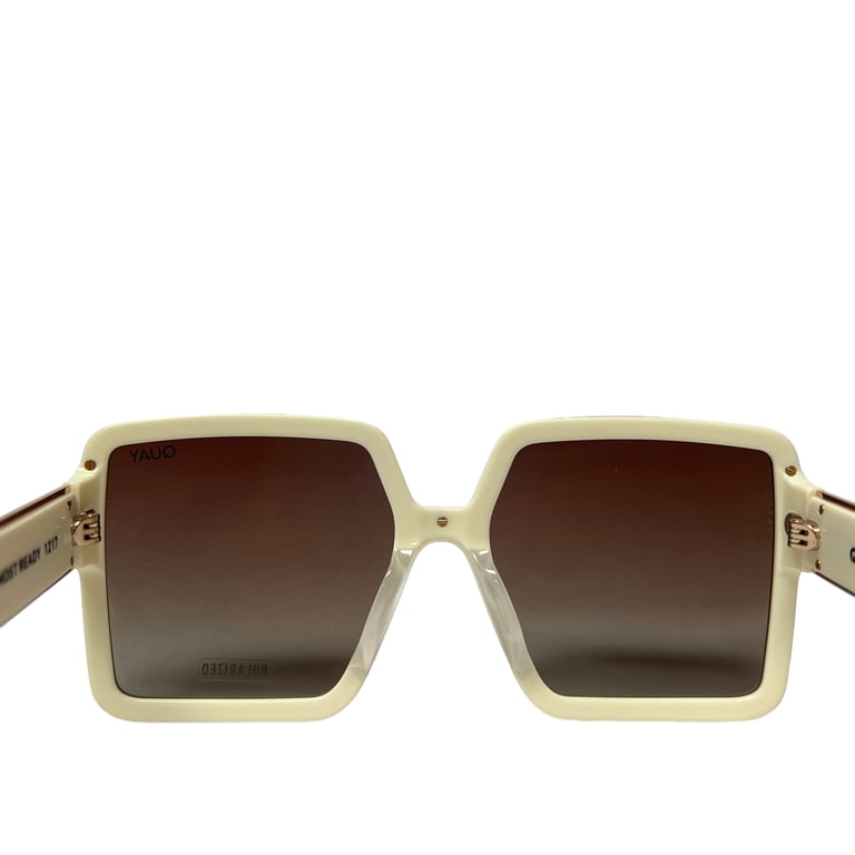 Quay Australia Echo Chamber Ivory frame Brown len shield  display picture 2
