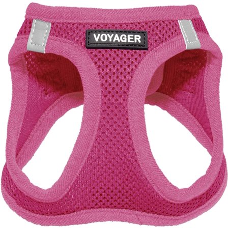 UPC: 0842637109035 | Voyager Step-in Air – All Weather Cat Mesh Harness by Best Pet Supplies – Fuchsia  XXXS